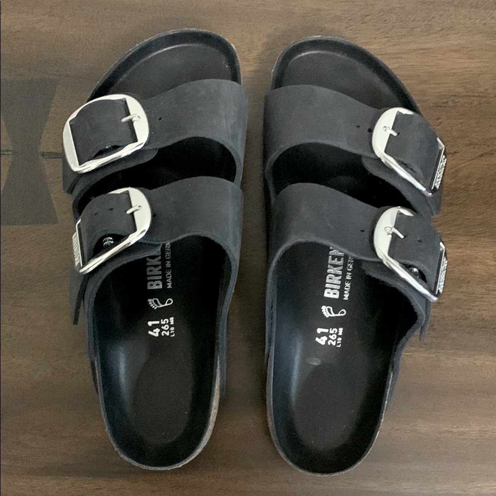 Arizona Big Buckle - Oiled Leather Birkenstock